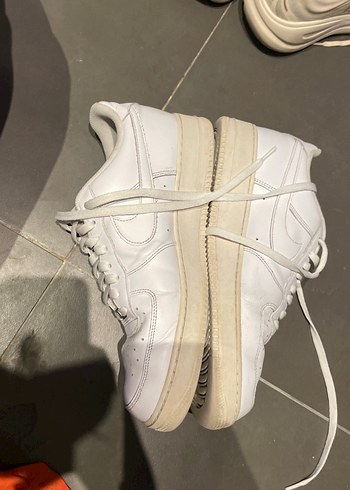 45 Beden beyaz Renk Beyaz Nike Air Force 1 Erkek 46 numara