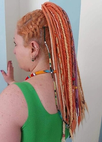 Beden çeşitli Renk RASTA TOKA
