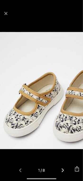 Zara bebek sandalet