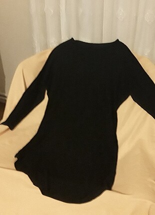Diğer Siyah penye kumaş elbise 44 / XXL beden