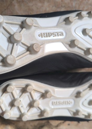 kipsta halı saha 44 no Erkek Siyah Beyaz Futbol Ayakkabısı - Görsel 2