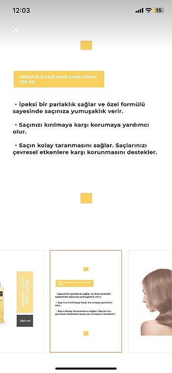 Francis lauren saç besleyici sprey - Görsel 4