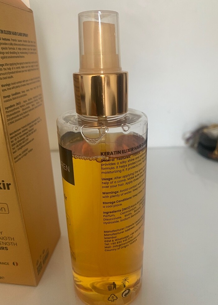 Francis lauren saç besleyici sprey - Görsel 3