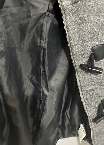 Koton Gri Düğmeli kadın Kaban - Görsel 7