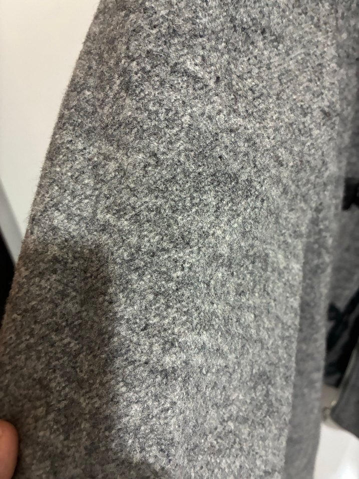 Koton Gri Düğmeli kadın Kaban - Görsel 5