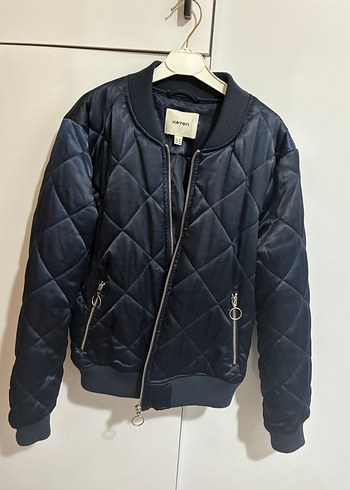 Kadın laci Fermuarlı Street Wear Mont - Görsel 2