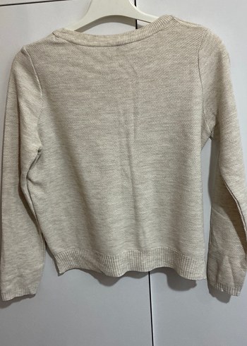 LCW Bej Kadın Triko Bisiklet Yaka Kazak - Görsel 5