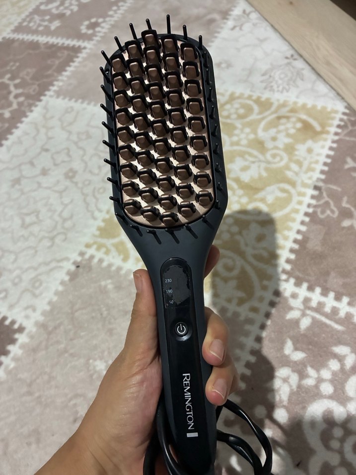 Remington Saç Düzleştirici Fırça cb7400 - Görsel 2