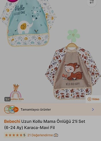 Mama veya Etkinlik Önlüğü  - Görsel 3