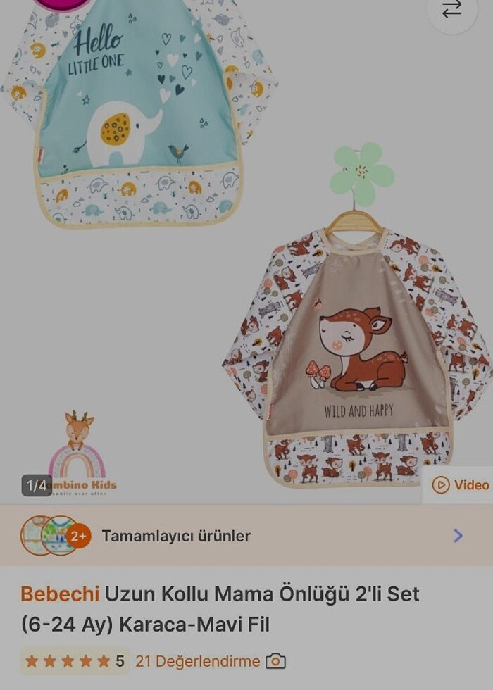 Mama veya Etkinlik Önlüğü  - Görsel 3