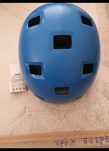 Decathlon kask ve dizlik