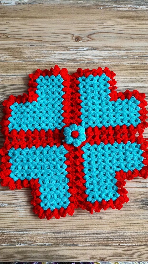 Renkli Örgü Banyo Süngeri - Görsel 2