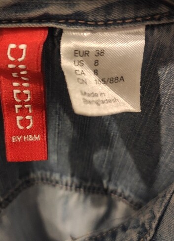 H&M Orjinal kot gömlek