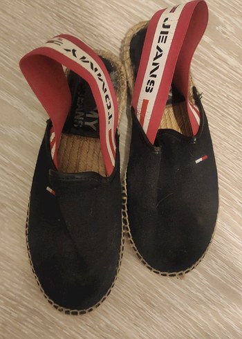 Diğer Tommy Jeans Siyah Espadril Slip On