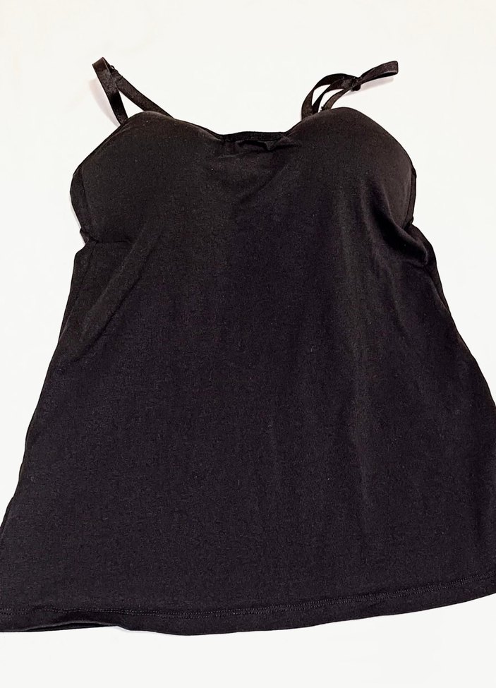 LC Waikiki Siyah Askılı Emzirme Atleti - Görsel 3