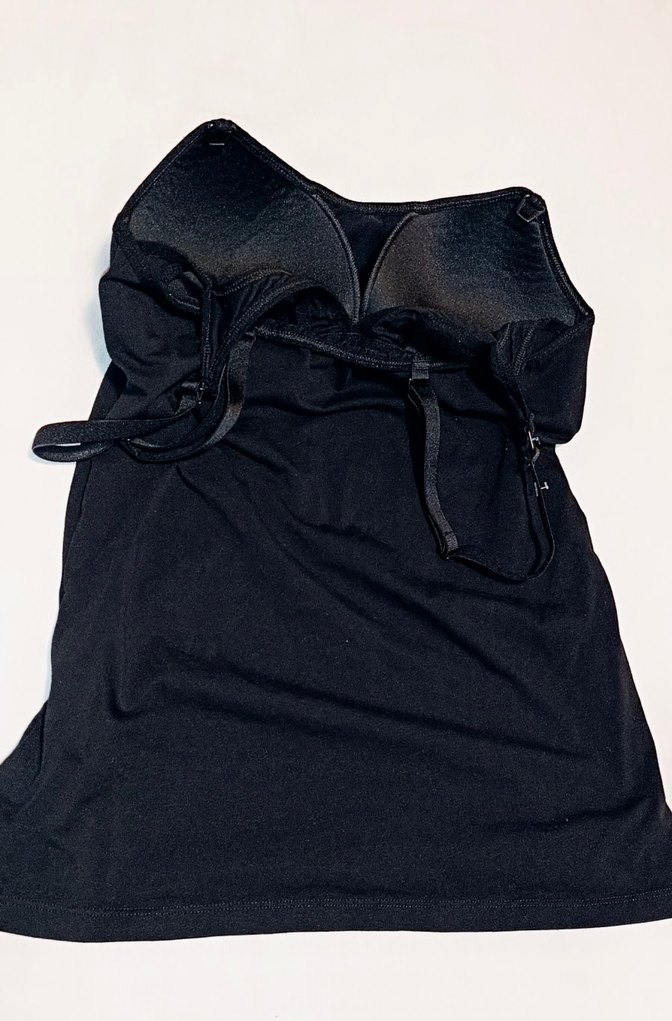 LC Waikiki Siyah Askılı Emzirme Atleti - Görsel 2