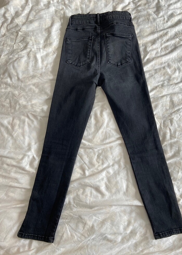 Zara siyah kot pantolon - Görsel 2