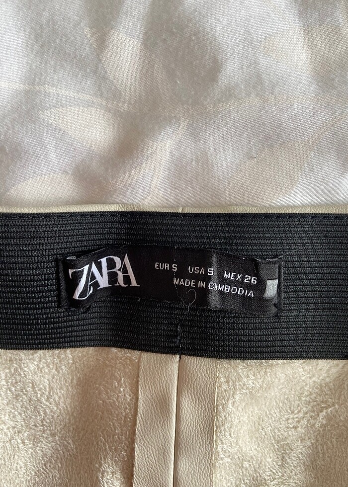 Zara deri pantolon - Görsel 5
