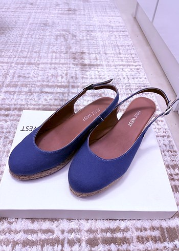 Mavi Denim Kadın Dolgu Topuk Sandalet - Görsel 2