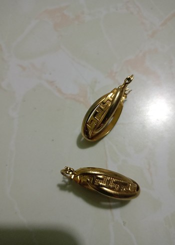 Beden Parlak Altın Bohem Vintage Kadın Küpeleri