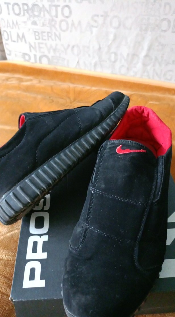 Siyah Erkek Spor Botu Velcro 44 numara - Görsel 5