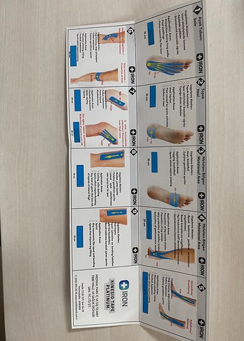  Beden Iron Kinesiology Bant 5 cm x 5 m