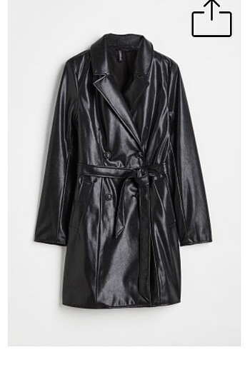 h&m deri trençkot