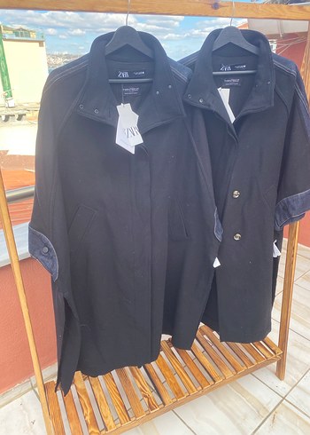 m Beden Zara yün karışımlı panço