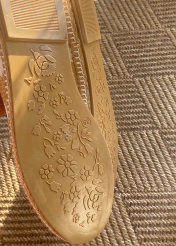 Bej Çiçekli Bohem Kadın Espadril - Görsel 6