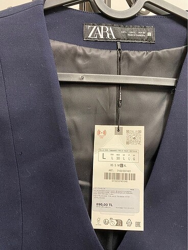 Zara Zara yelek