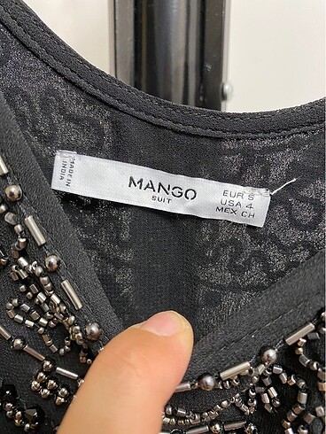 Mango Mango özel seri taşlı elbise