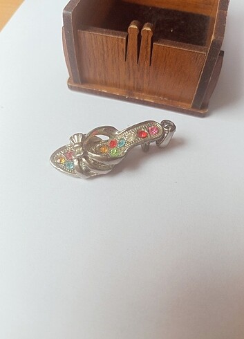 Gümüş kolye ucu  - Görsel 3