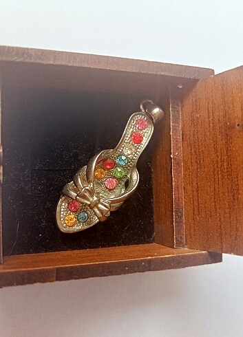 Gümüş kolye ucu  - Görsel 6