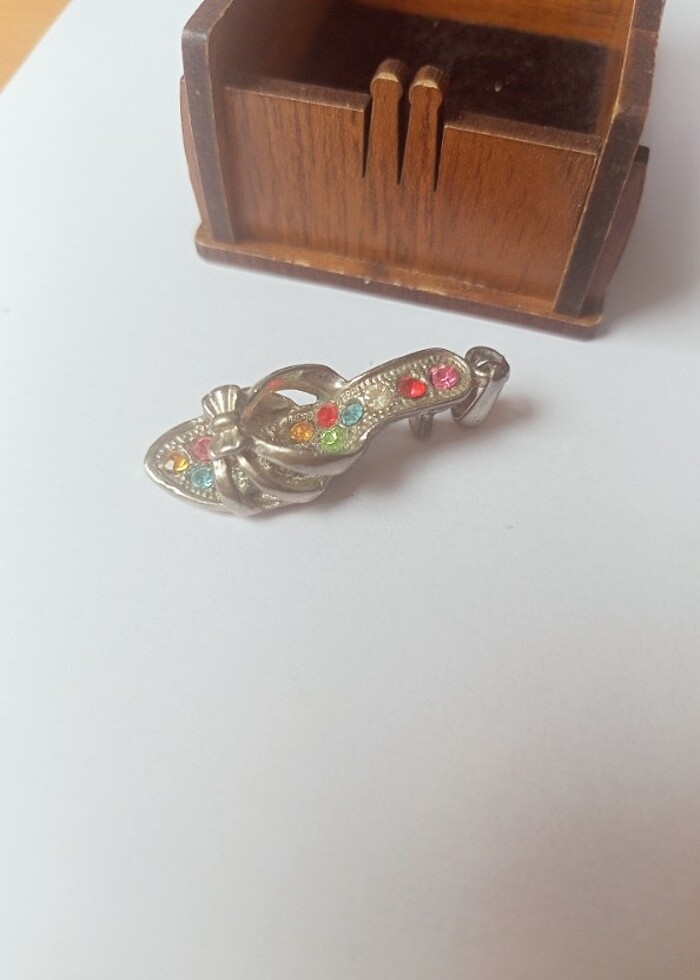 Gümüş kolye ucu  - Görsel 3