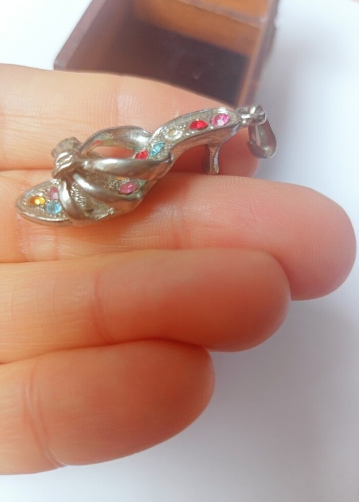 Gümüş kolye ucu  - Görsel 4