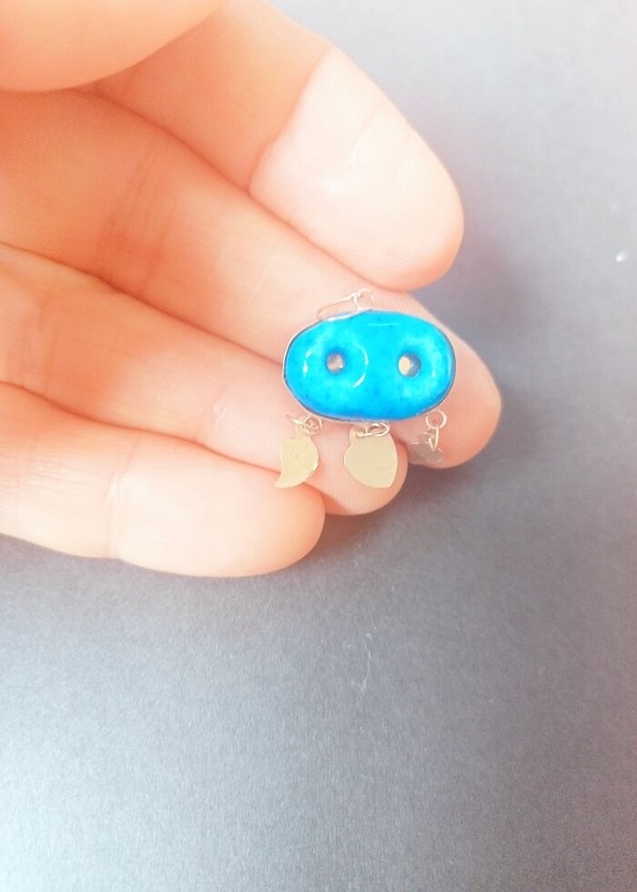 Gümüş kolye ucu  - Görsel 3