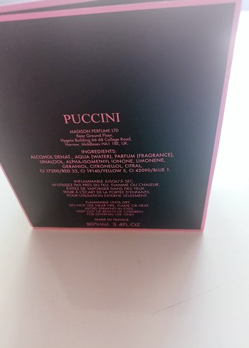 Beden Renk Puccini Paris Kadın Parfümü
