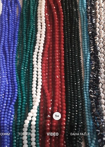 kristal boncuk takı malzemesi - Görsel 3