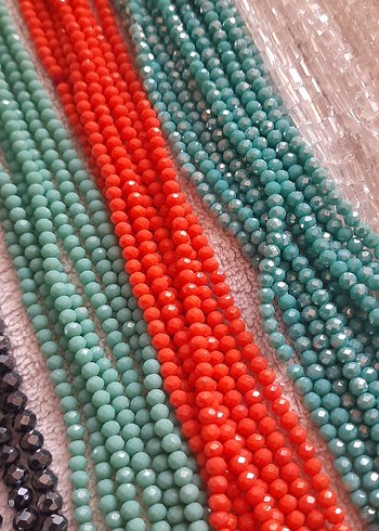 kristal boncuk takı malzemesi - Görsel 2