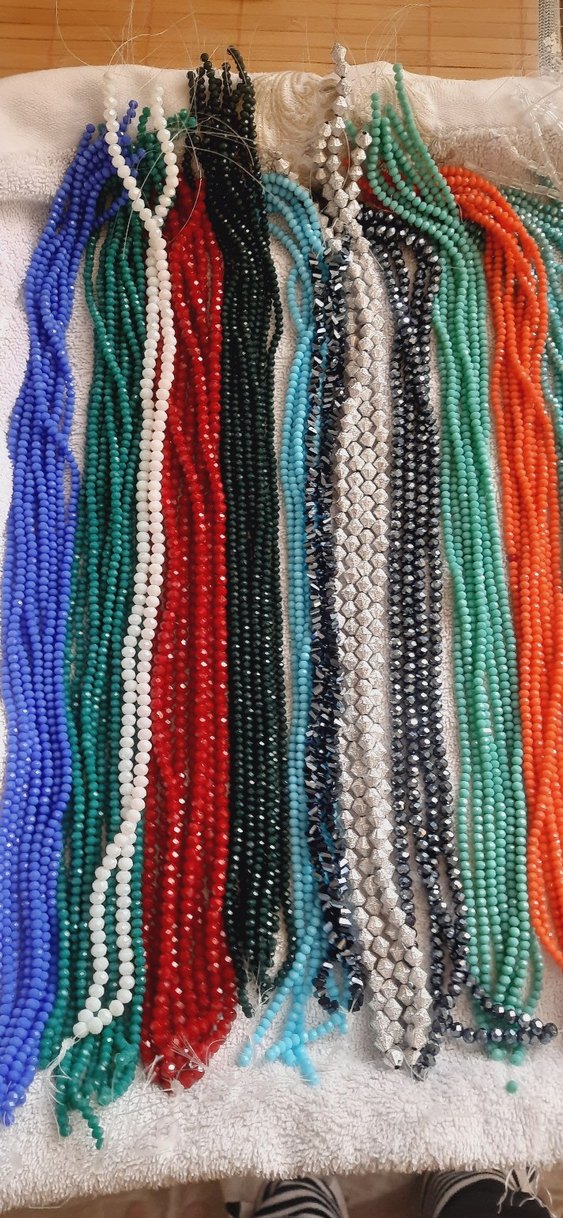 kristal boncuk takı malzemesi - Görsel 4