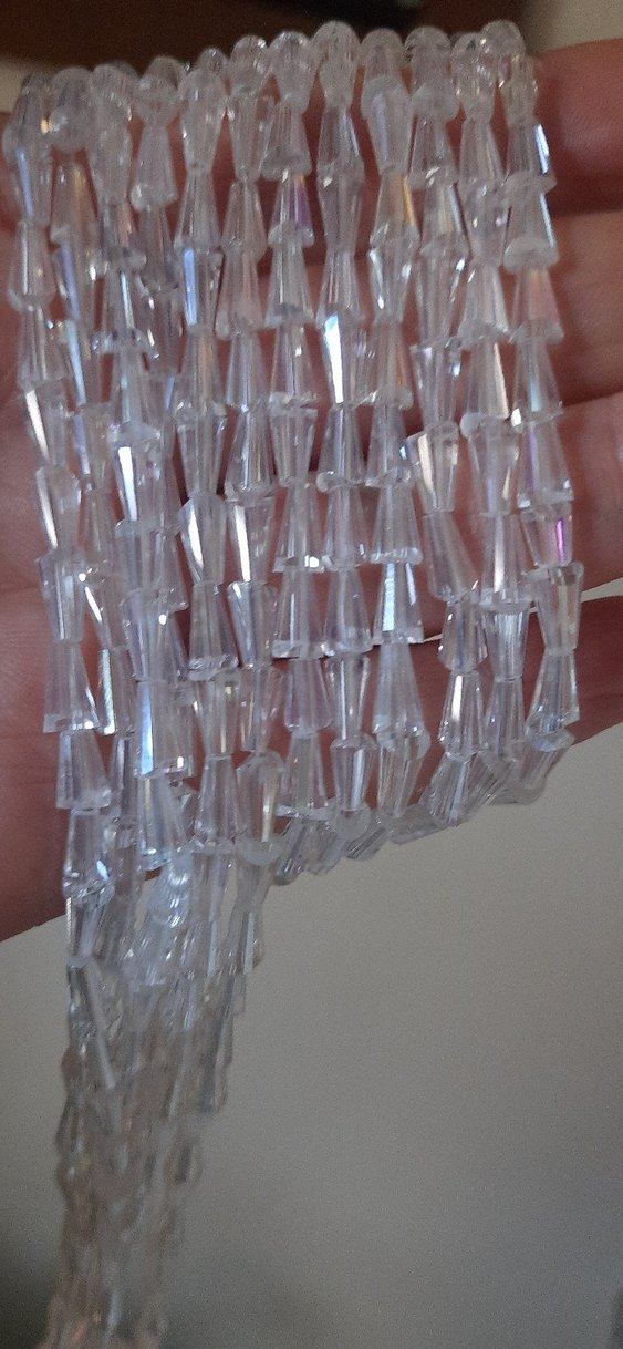 yanar dönerli kristal cam boncuk - Görsel 2