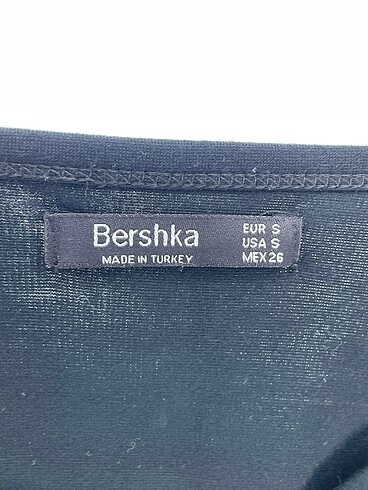 s Beden siyah Renk Bershka Günlük Elbise %70 İndirimli.