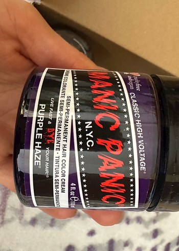 Manic Panic - Purple Haze saç boyası - Görsel 3