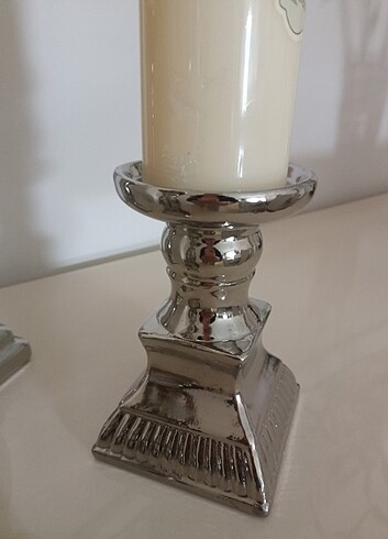 Beden gri Renk Madame Coco şamdan