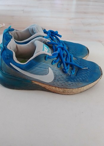 36 Beden Nike Mavi Bağcıklı Spor Ayakkabı