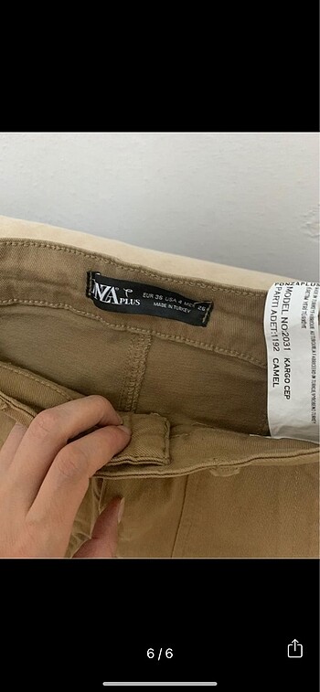 Bershka model Kargo model Pantolon likralı - Görsel 6