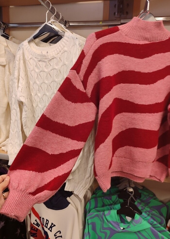 Zara model kazak - Görsel 5