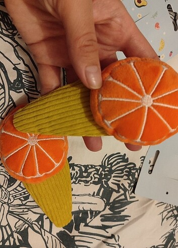  Beden turuncu Renk portakal desenli çıtçıtlı toka