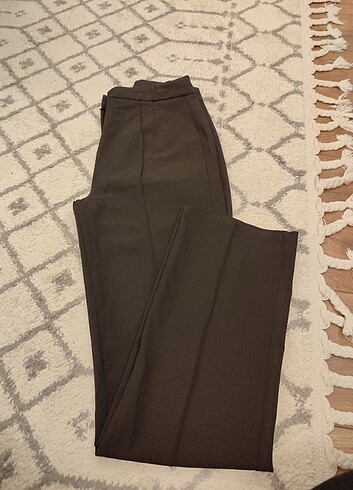 Trendyol Nervür dikişli yüksek bel pantolon - Görsel 4