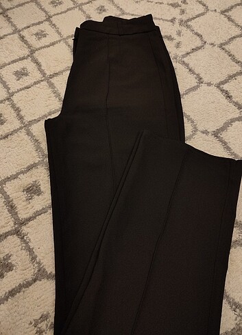 Trendyol Nervür dikişli yüksek bel pantolon - Görsel 5